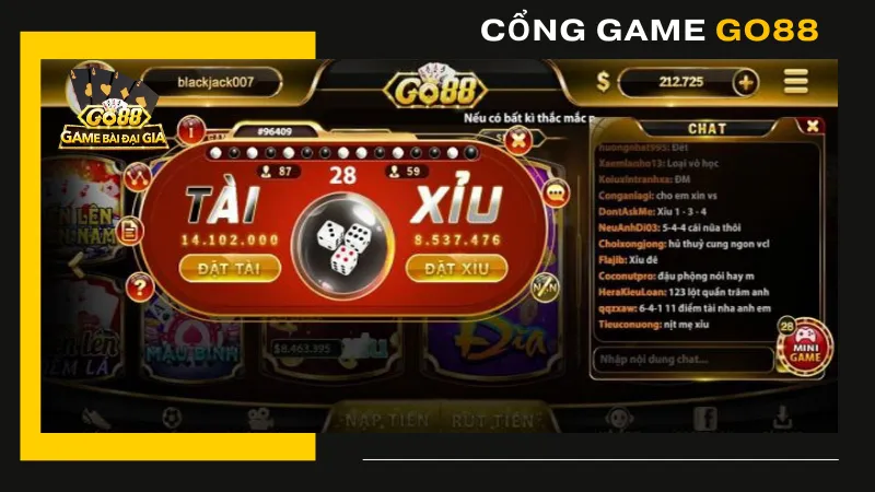 Đôi nét về tài xỉu online Go88