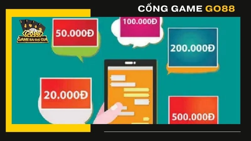 Cách nạp tiền GO88 khá đơn giản và nhanh chóng